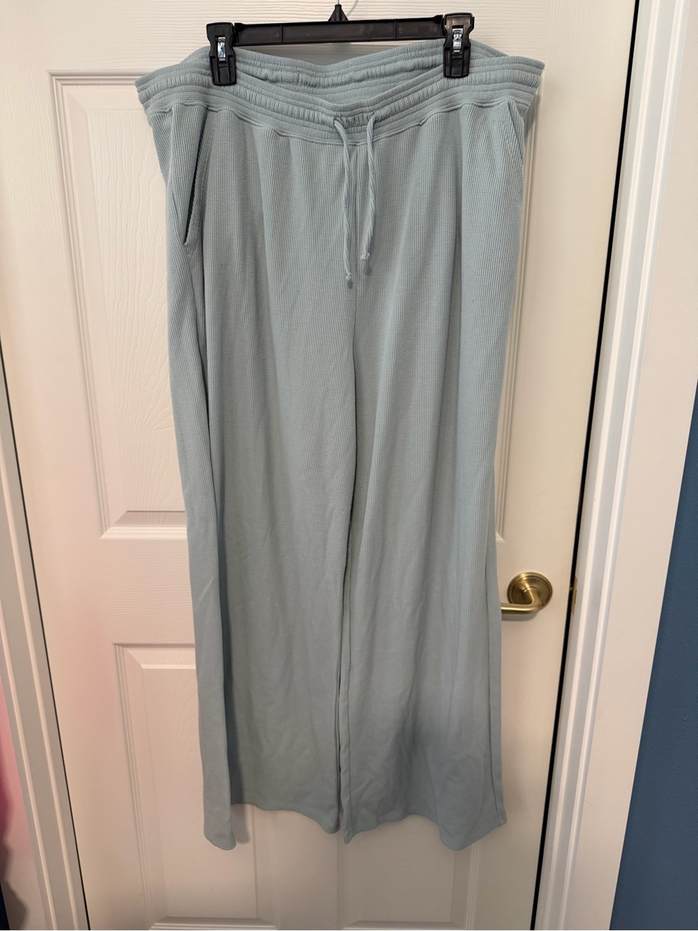 Hollister Waffle knit Wide Leg Lounge Pants